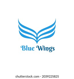 Royal Wing,eagle Logo, fly Logo template. Stock Vector illustration isolated