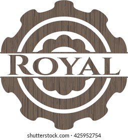 Royal wooden signboards