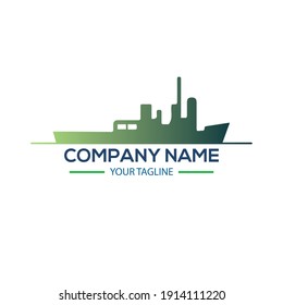 Royality ship logo for a company  Concierge shipping logo MAke abstract