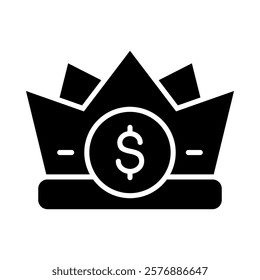 Royalties Icon Element For Design