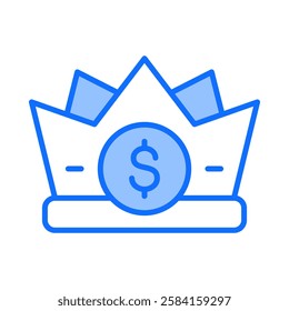 Royalties Icon Element For Design