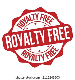 Royalty free grunge rubber stamp on white background, vector illustration