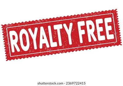 Royalty free grunge rubber stamp on white background, vector illustration