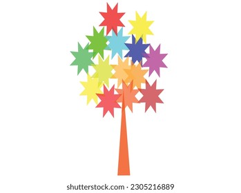 royalty free vector graphics and clipart matching Pine Tree. stock photos,   images, vectors .Vector collection of trees in the style of minimalist design and unique shape.