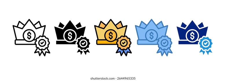 Royalty Icon Element For Design