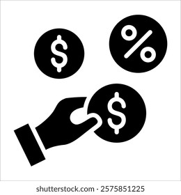 Royalty Payment Icon Element For Design