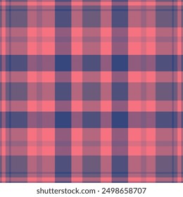 Royalty plaid check vector, diagonal seamless fabric textile. Difficult pattern texture background tartan in red and pastel colors palette.