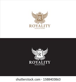 Royalty Royal Logo in Vector