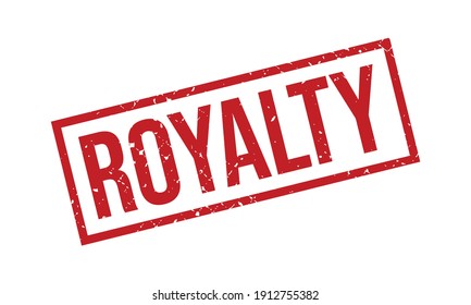 Royalty Rubber Stamp. Royalty Rubber Grunge Stamp Seal Vector Illustration