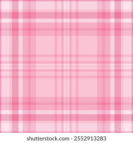 Vetor têxtil de textura de realeza, tecido padrão básico sem costura. Royal tartan verificar fundo xadrez na paleta de cores claras e vermelhas.