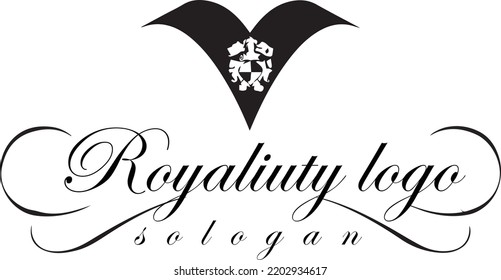 Royalty vintage luxury logo design