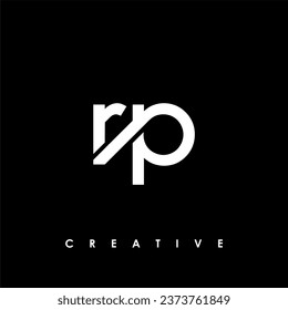 RP Letter Initial Logo Design Template Vector Illustration
