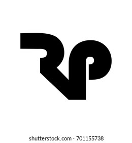 rp letter logo