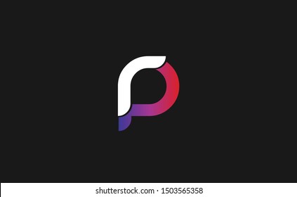 RP letter Logo Design Template Vector