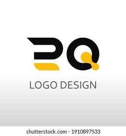rp letter for simple logo design