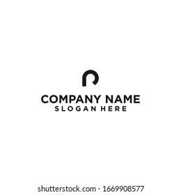 rp logo icon design vector