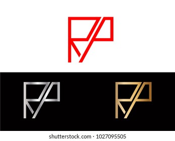 RP square shape vector design