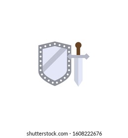 R.P.G. creative icon. From Gaming icons collection. Isolated R.P.G. sign on white background