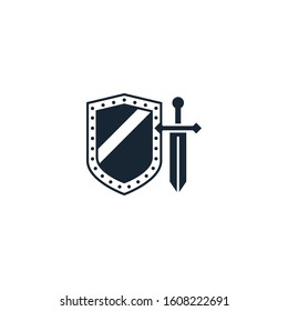 R.P.G. creative icon. From Gaming icons collection. Isolated R.P.G. sign on white background