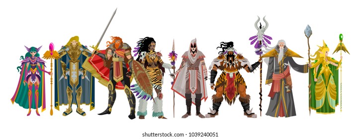 rpg fantasy characters