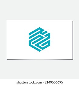 RPG HEXAGON LOGO DESIGN VECTOR.