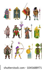 rpg videogame fantasy characters