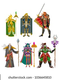 rpg videogame fantasy party warriors