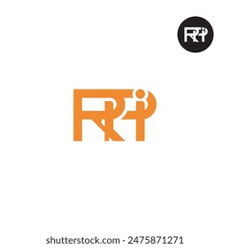 RPI Logo Letra Monograma Diseño