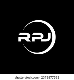RPJ Letter Logo Design, Inspiration for a Unique Identity. Modern Elegance and Creative Design. Watermark Your Success with the Striking this Logo.