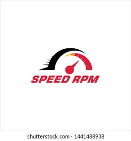 Rpm Speed Logo Vector Quality Download Stock Vector (Royalty Free ...