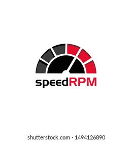 RPM speed logo vector quality download