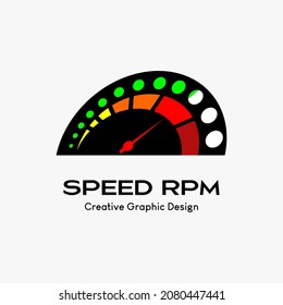 Rpm Speed Vector Logo Modern Abstract Stock Vector (Royalty Free ...