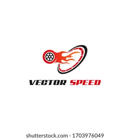 Logotipo vectorial RPM vectores gráfico abstracto velocímetro moderno