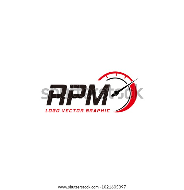 Rpm Vector Logo Graphic Abstract Modern Stock Vector (Royalty Free ...