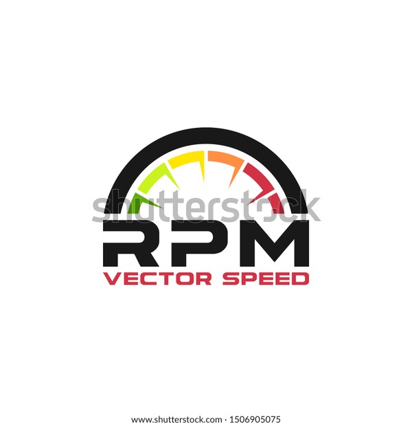 Rpm Vector Logo Graphic Abstract Modern Stock Vector (Royalty Free ...