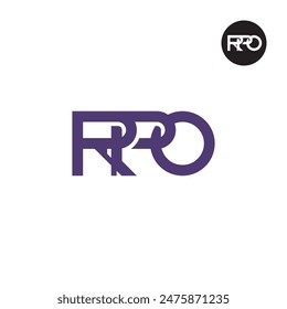 RPO Logo Letter Monogram Design