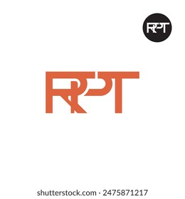 RPT Logo Letra Monograma Diseño