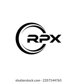 RPX Logo Design, Inspiration for a Unique Identity. Modern Elegance and Creative Design. Watermark Your Success with the Striking this Logo.