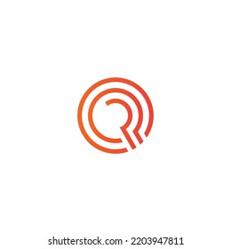 RQ biotechnology logo icon illustration
