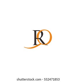 RQ letter vector logo