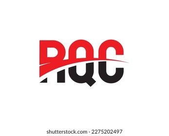RQC Letter Initial Logo Design Vektorgrafik