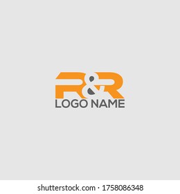 R&R creative business logo design by shutterstock
