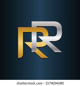 RR Double Initial Letters Logo
