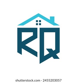 RR House Logo Design Template. Letter RR Logo for Real Estate, Construction or any House Related Business