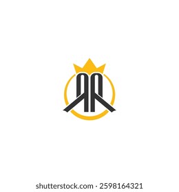 RR King Logo Design Idea