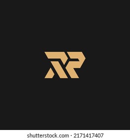 RR Letter Linked Logo for business and company identity. Initial Letter RR Logo Vector Template
