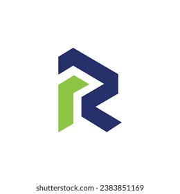 vector de diseño de logotipo de letra RR
