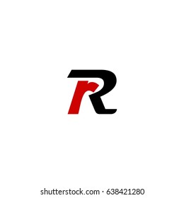 rr letter vector logo