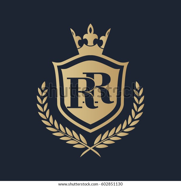 Rr Logo Stock Vector (Royalty Free) 602851130