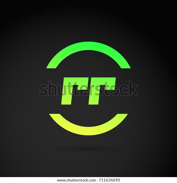 Rr Logo Stock Vector (Royalty Free) 711634690